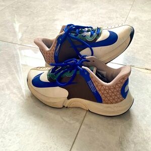 Nike air zoom sneakers. Blue,white & rose gold. Used excellent condition. #Nike.